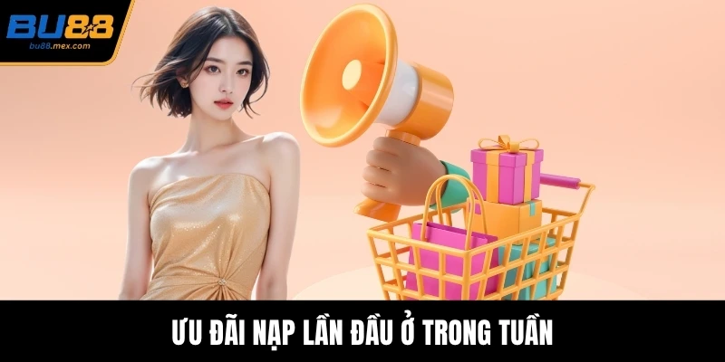 Ưu đãi nạp lần đầu ở trong tuần